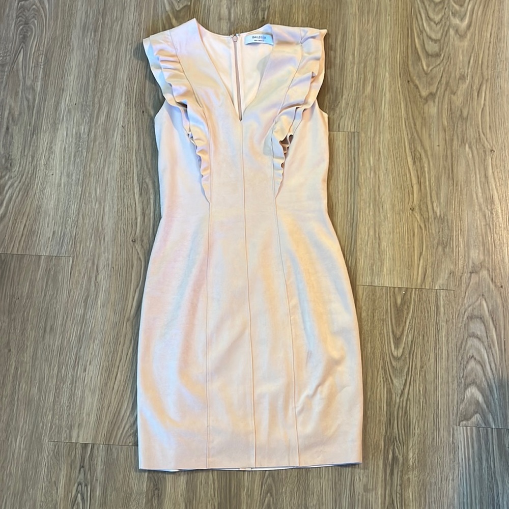Bailey 44 Suede Pink Dress